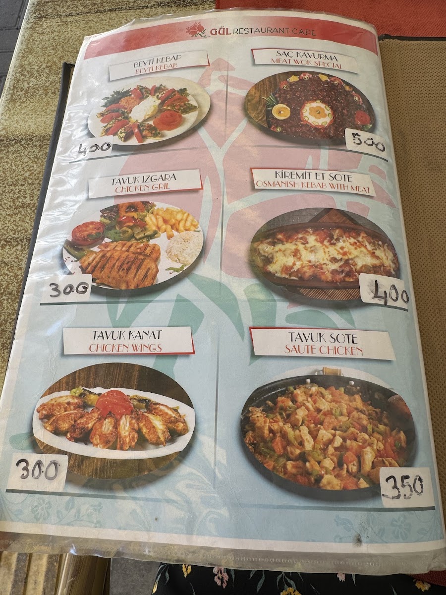 Menu Gül Pide Restoran-4