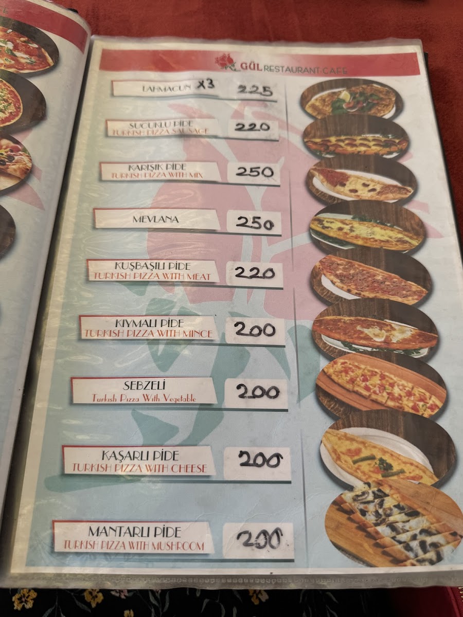Menu Gül Pide Restoran-5