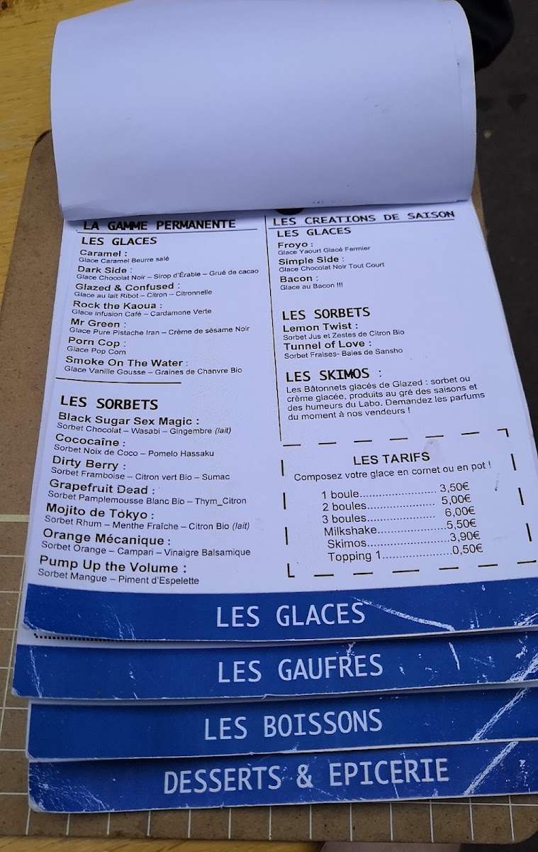 Menu Glaces Glazed-3