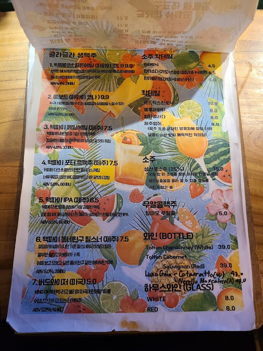 Menu Glagla Hawaii-10
