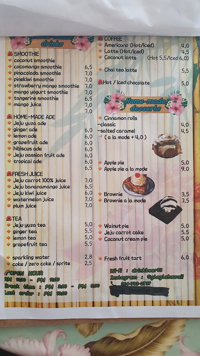 Menu Glagla Hawaii-7