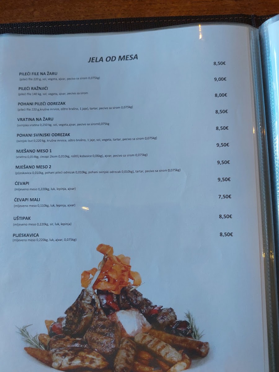 Menu Glamour Bistro And Pizzeria | Bjelovar-5
