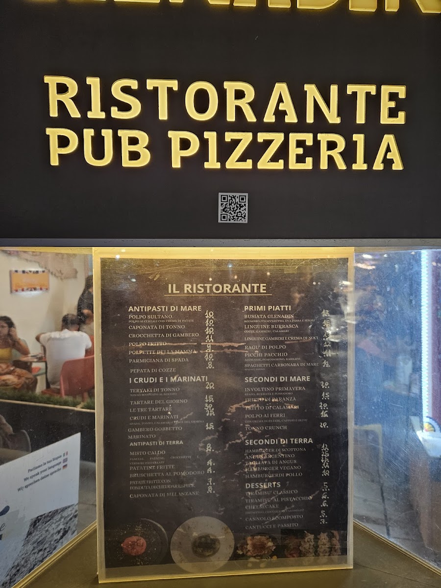 Menu Glenadin-2