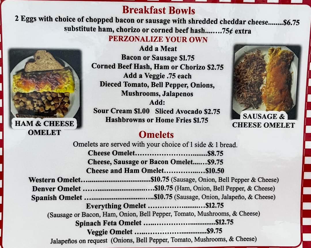 Menu Glenda's Cafe & Catering-2