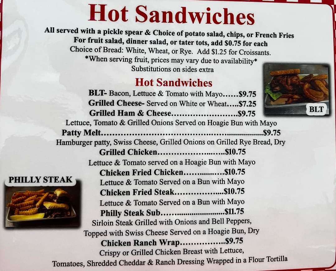 Menu Glenda's Cafe & Catering-3