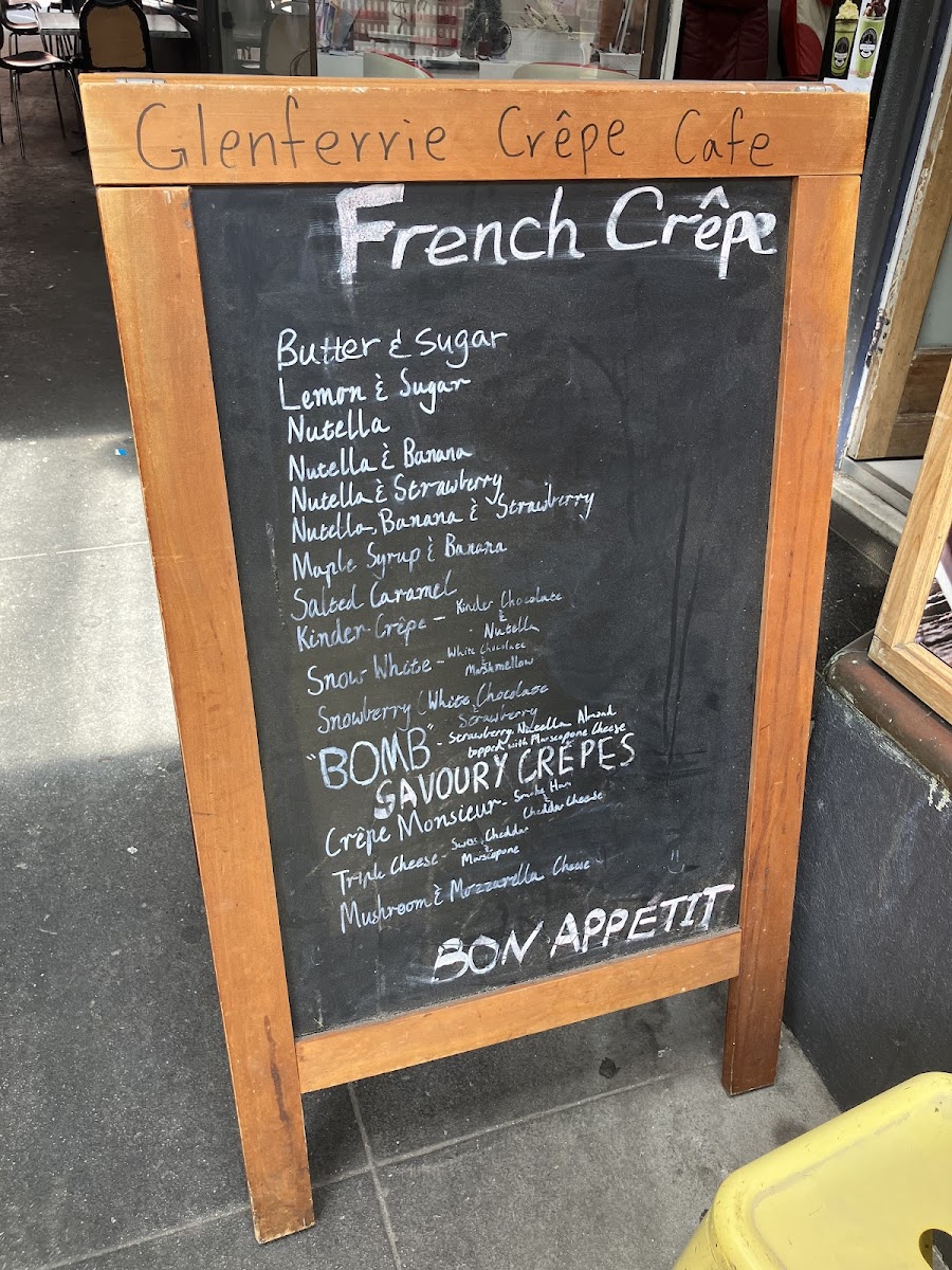 Menu Glenferrie Crêpe Cafe-3
