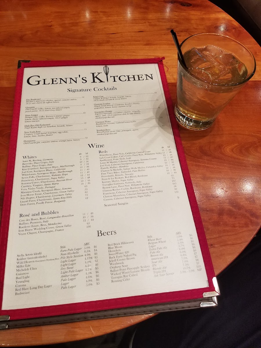 Menu Glenn's Kitchen-6