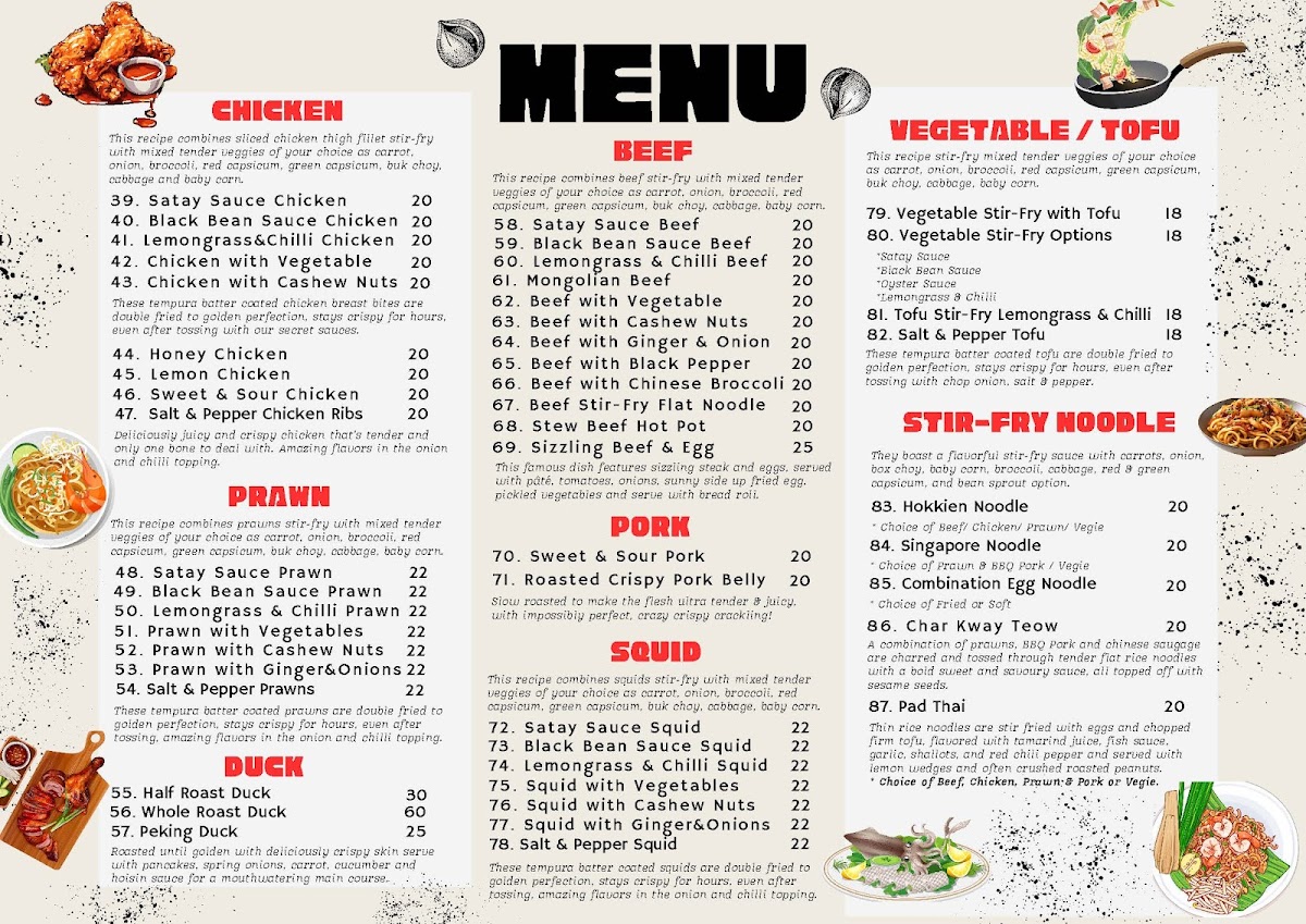 Menu Glenroy Star Restaurant-1