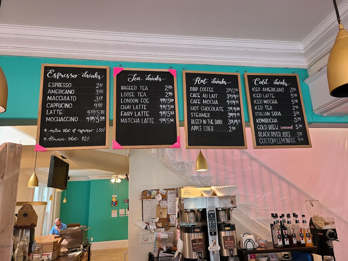 Menu Glitter Bean Cafe Co-Op-1
