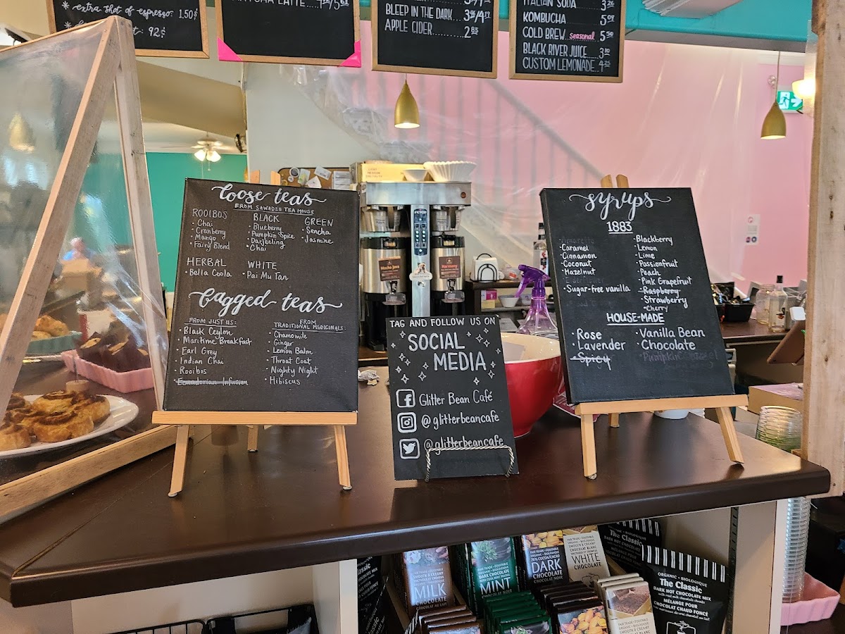 Menu Glitter Bean Cafe Co-Op-4