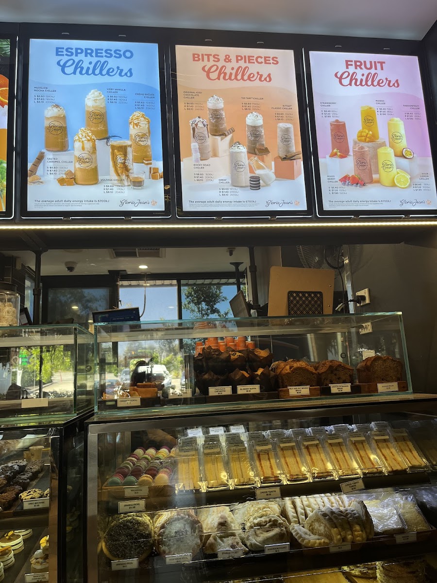 Menu Gloria Jean's Greenacre Drive Thru-4