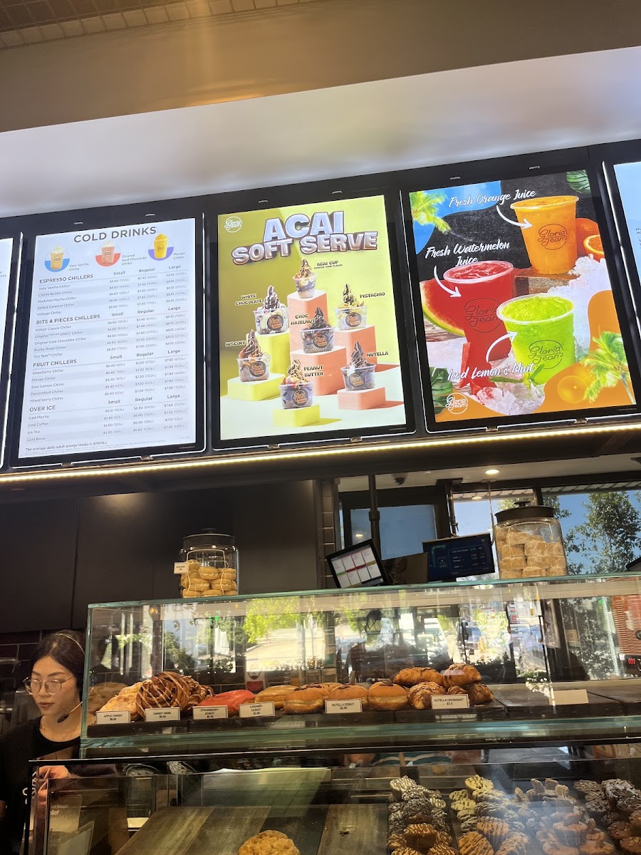 Menu Gloria Jean's Greenacre Drive Thru-5