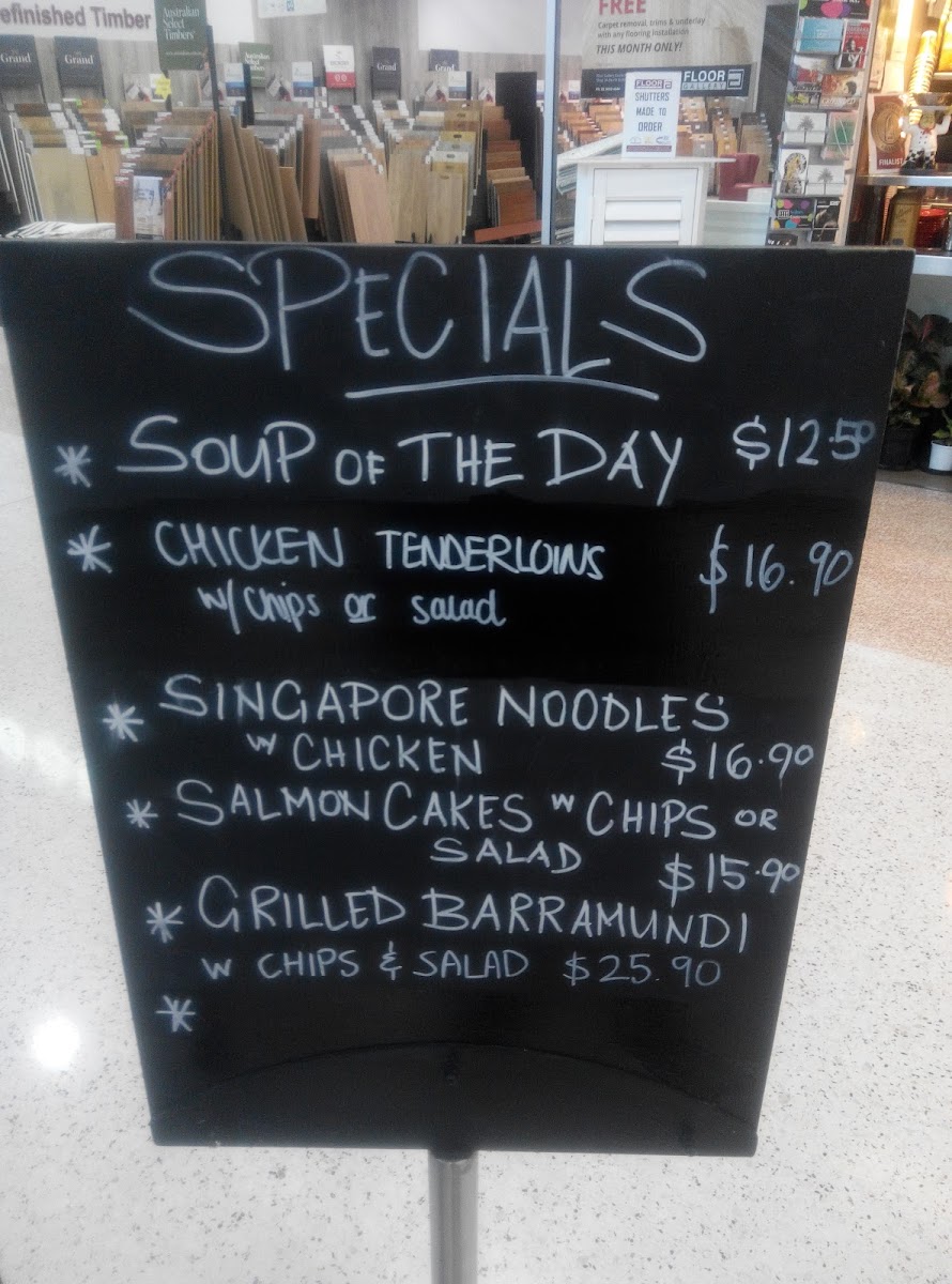 Menu Gloria Jean's Hills Super Centre-1