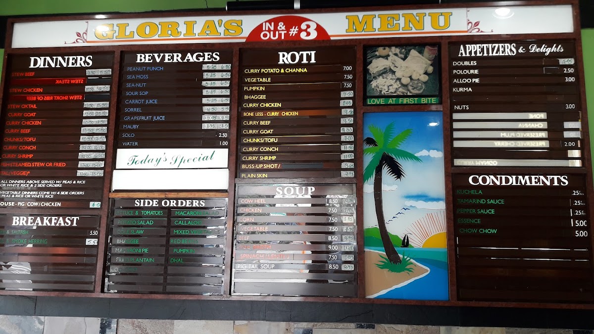 Menu Gloria's-4