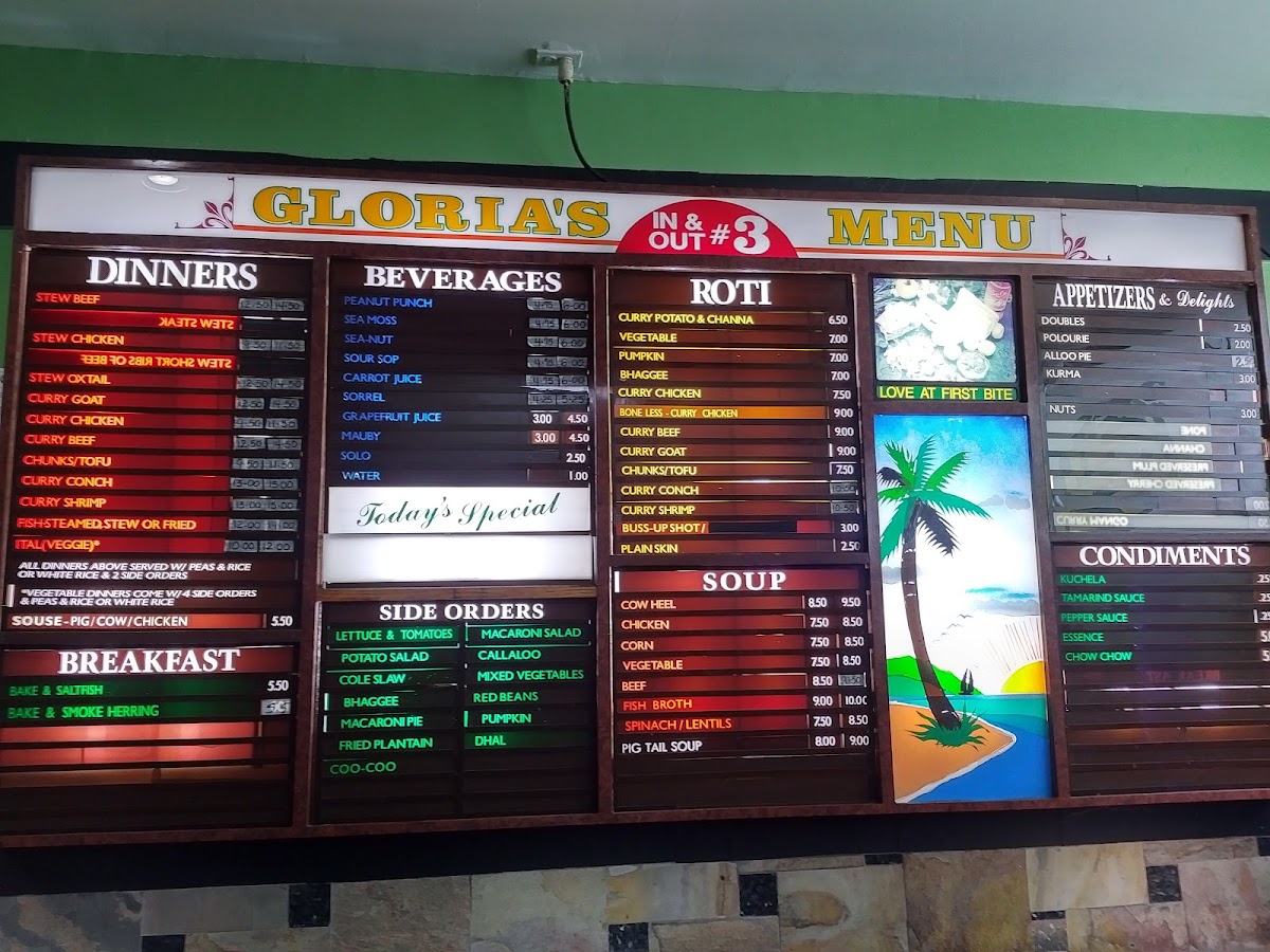 Menu Gloria's-6
