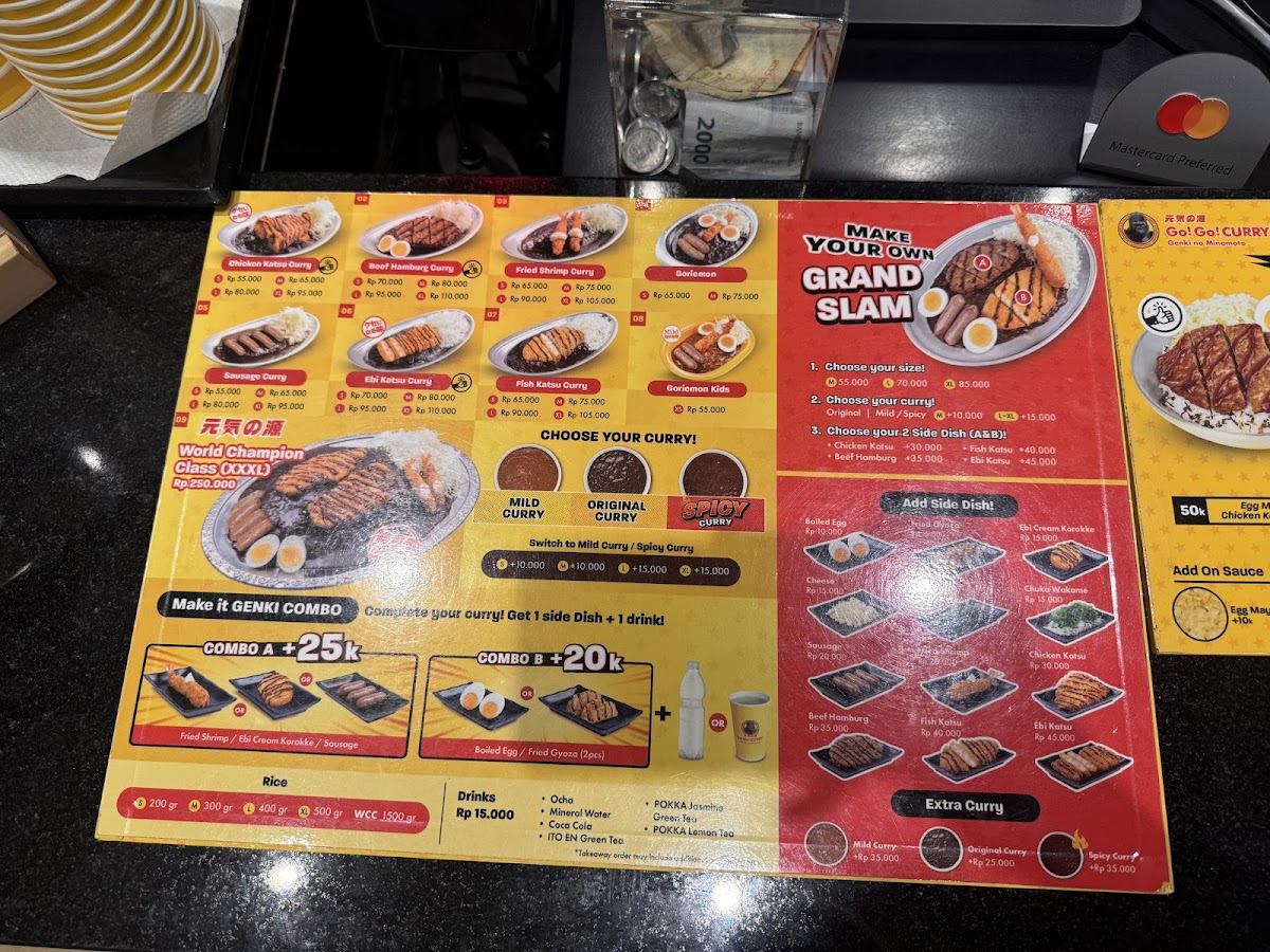 Menu Go! Go! Curry - Living Plaza Puri-2