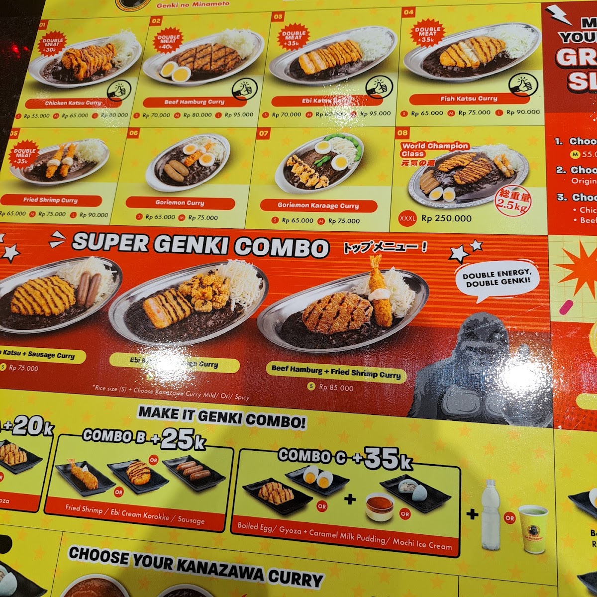 Menu Go! Go! Curry - Living Plaza Puri-4
