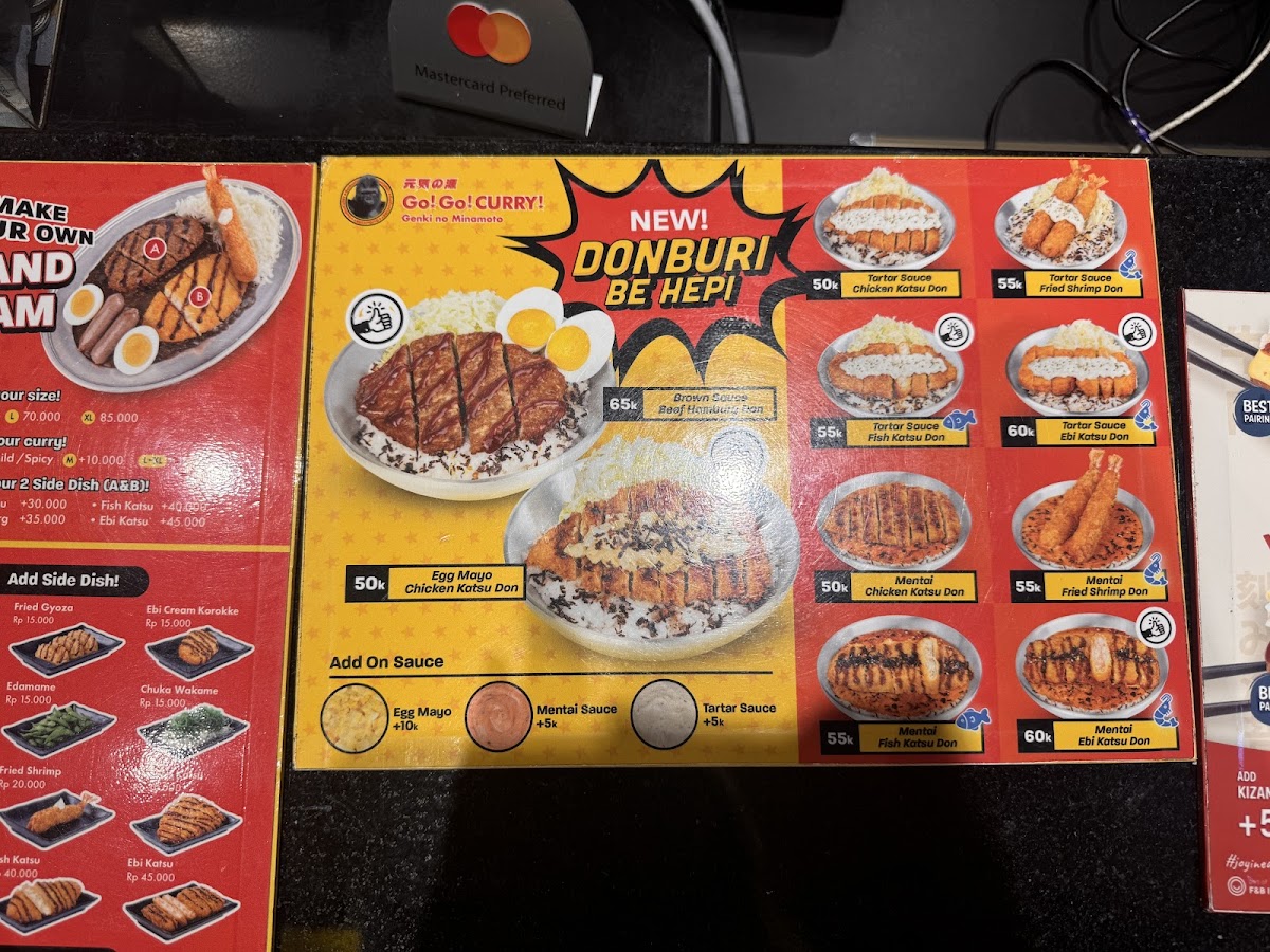 Menu Go! Go! Curry - Living Plaza Puri-5