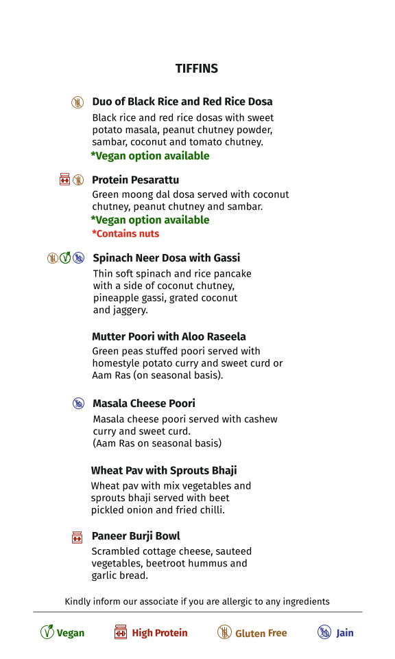 Menu Go Native Jayanagar-2