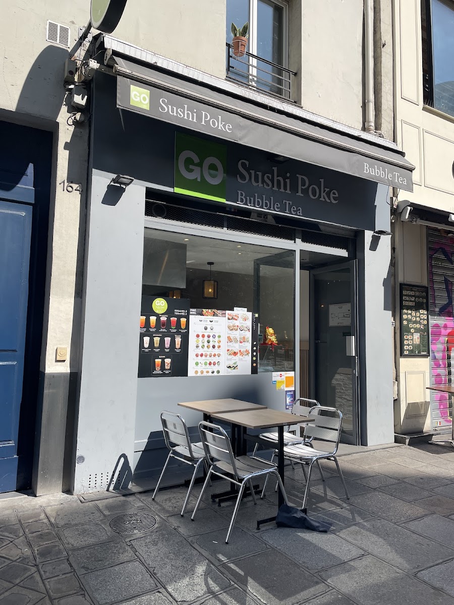 Go Sushi Poke Bubble Tea