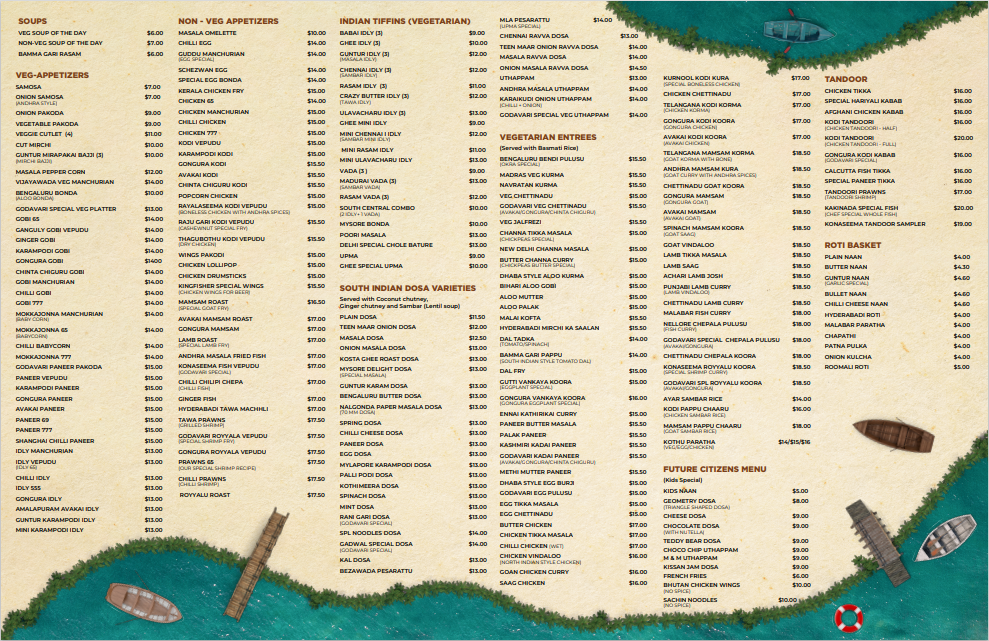 Menu Godavari Denver-2