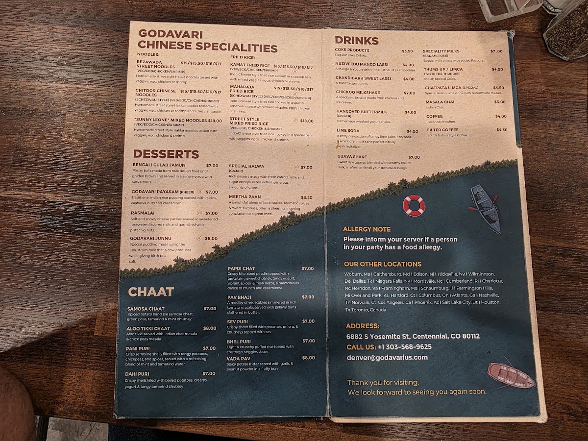 Menu Godavari Denver-5