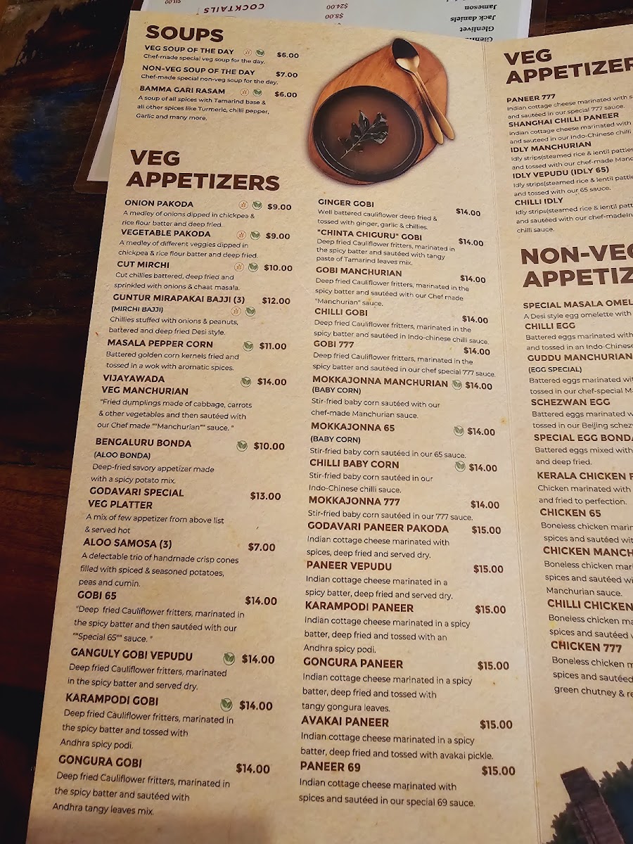 Menu Godavari Denver-7