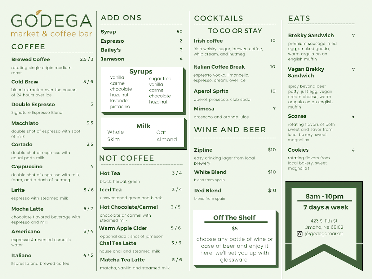 Menu Godega Market-1