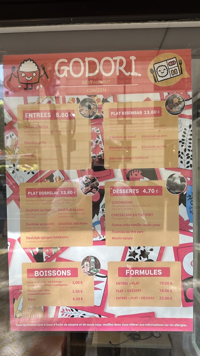 Menu Godori-2