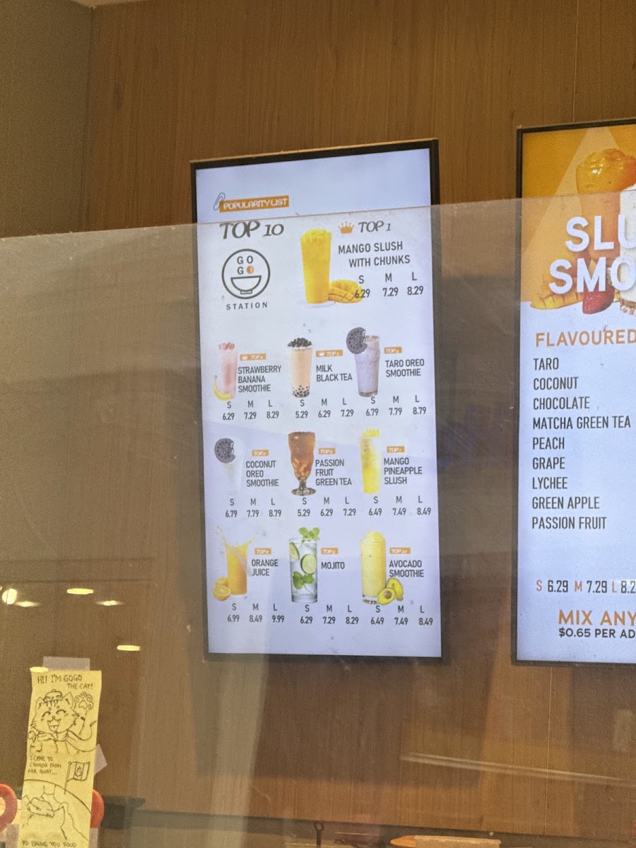 Menu Gogo Station-2