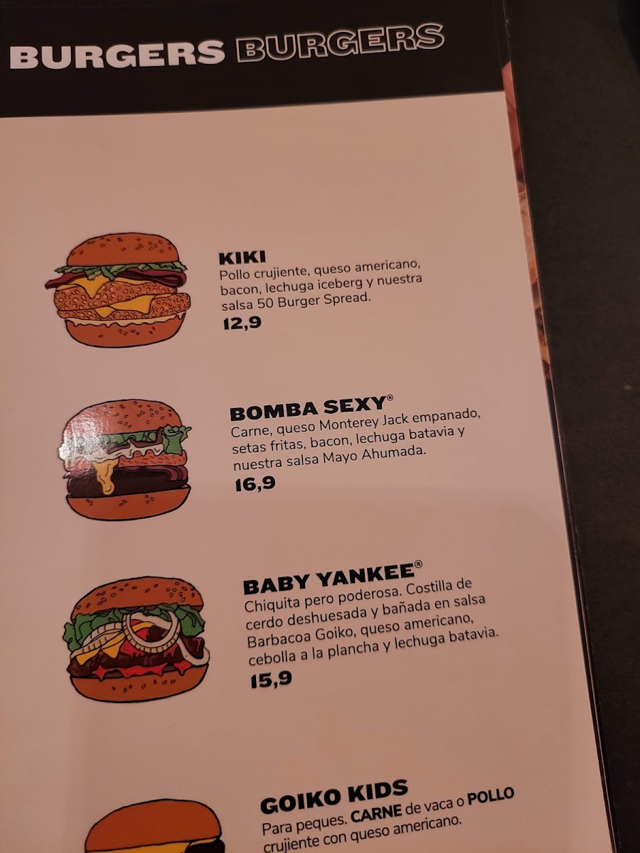 Menu Goiko-7