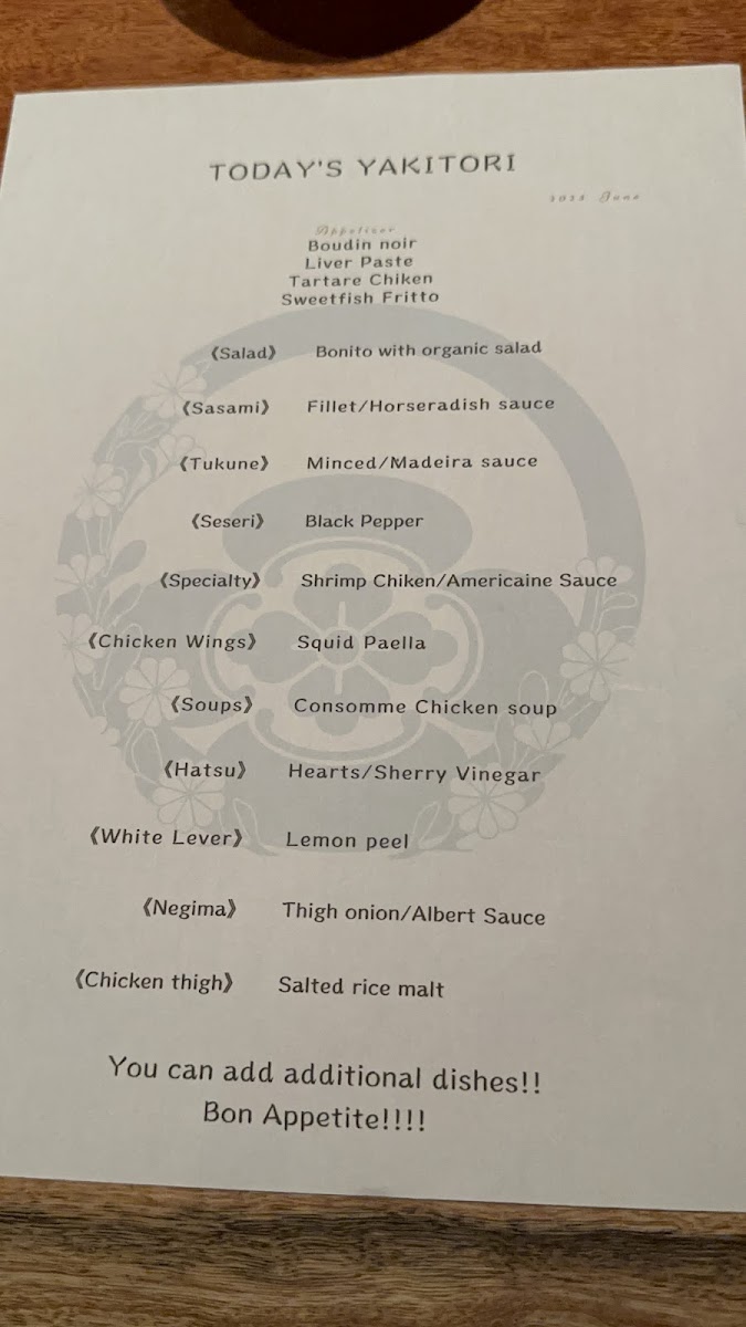 Menu Gokita-8