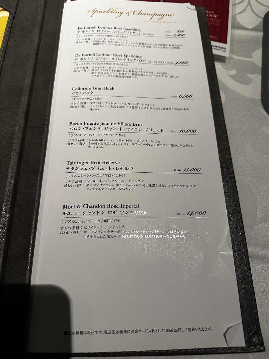Menu Gold Fin Kamonka Shimbashi-4