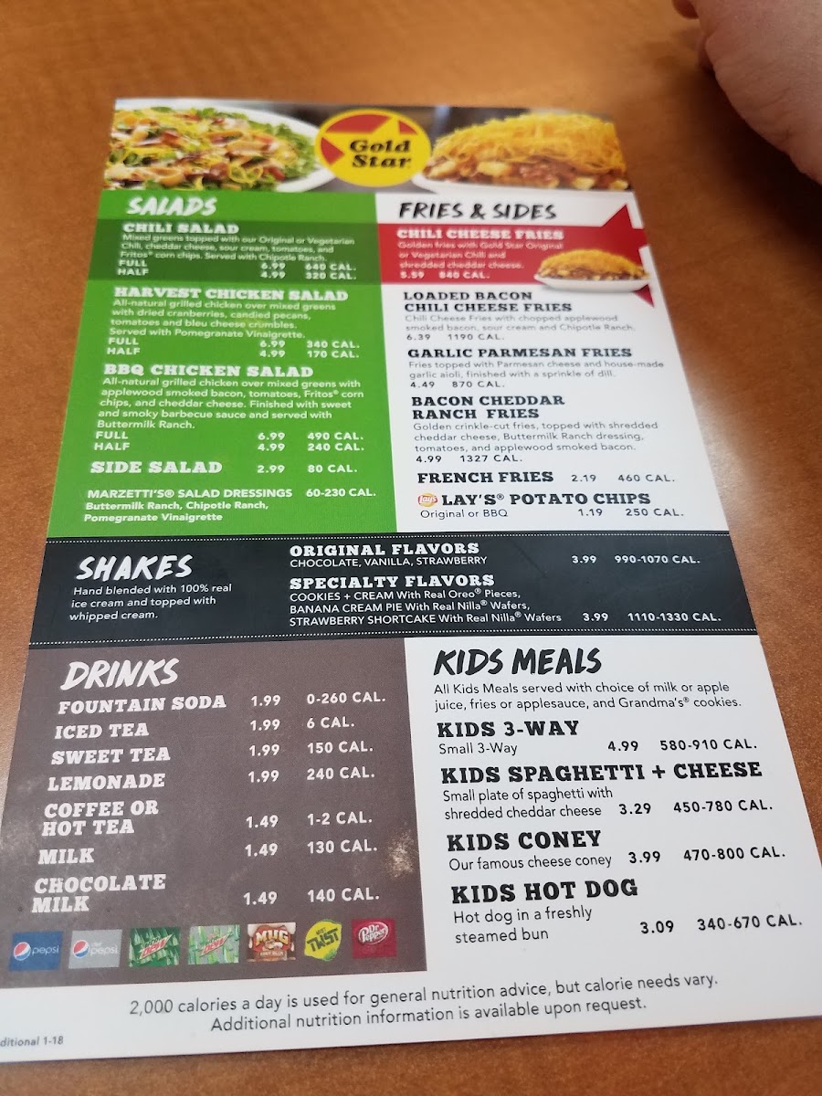 Gold Star Menu-4
