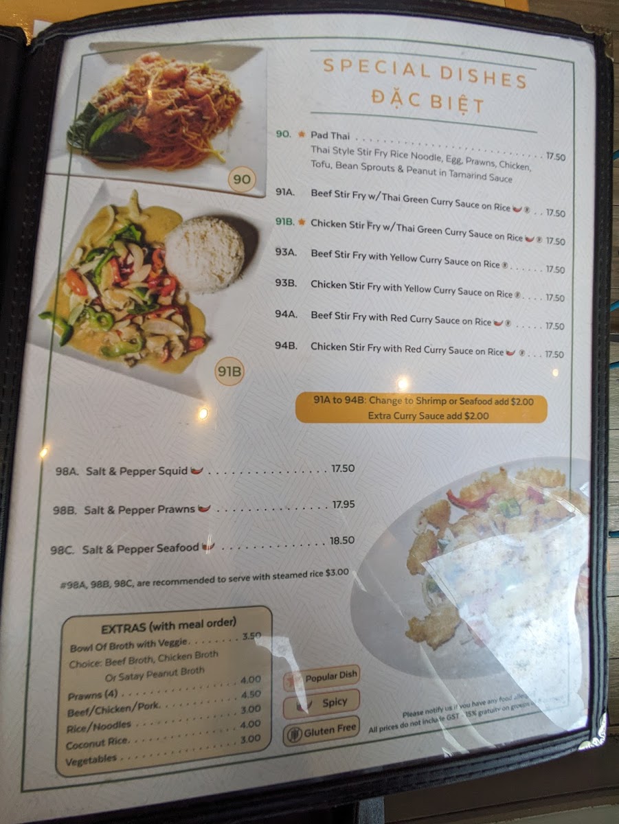 Menu Golden Bell 17 Ave Sw-5