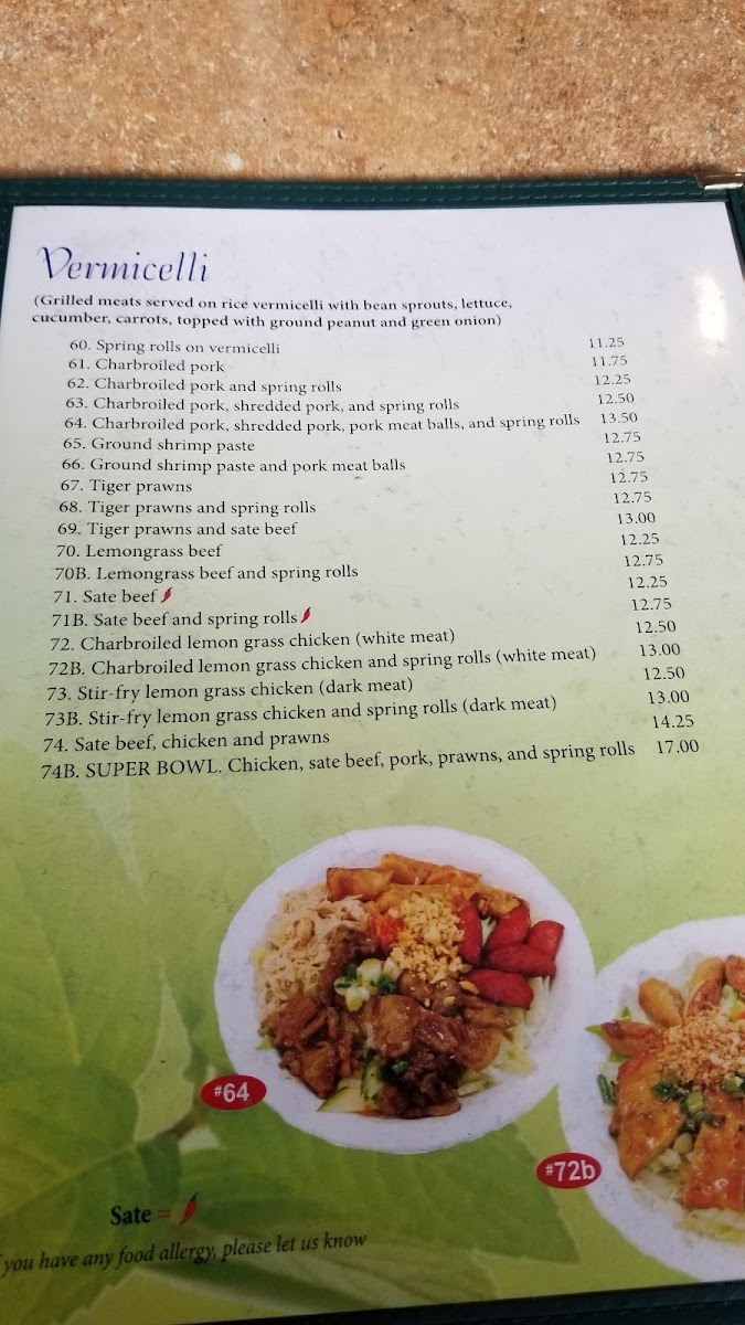 Menu Golden Bell 17 Ave Sw-7