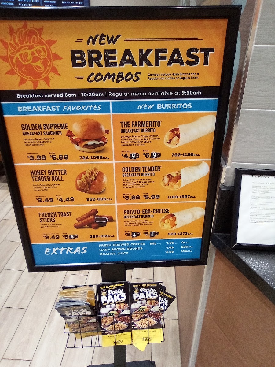 Golden Chick Houston Menu-1