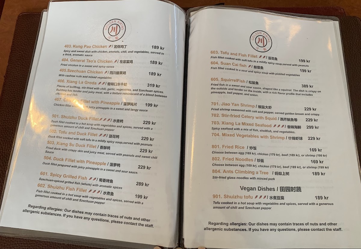 Menu Golden China & Aikins Sushi-10