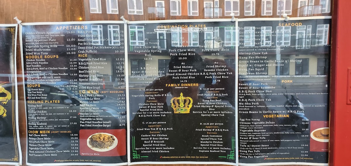 Menu Golden Crown Restaurant-1