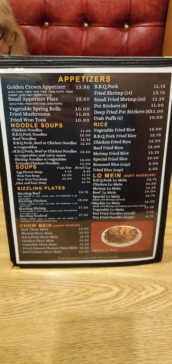 Menu Golden Crown Restaurant-3