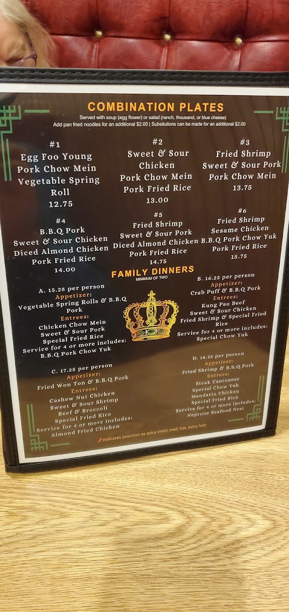 Menu Golden Crown Restaurant-4