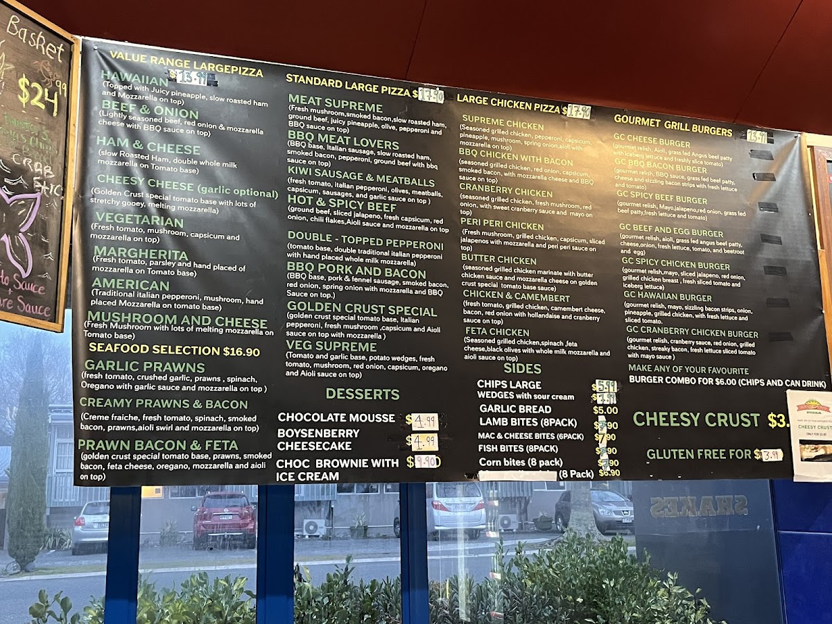 Menu Golden Crust Pizza-6