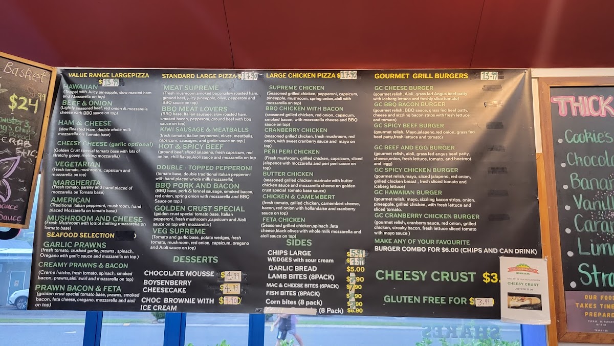 Menu Golden Crust Pizza-7
