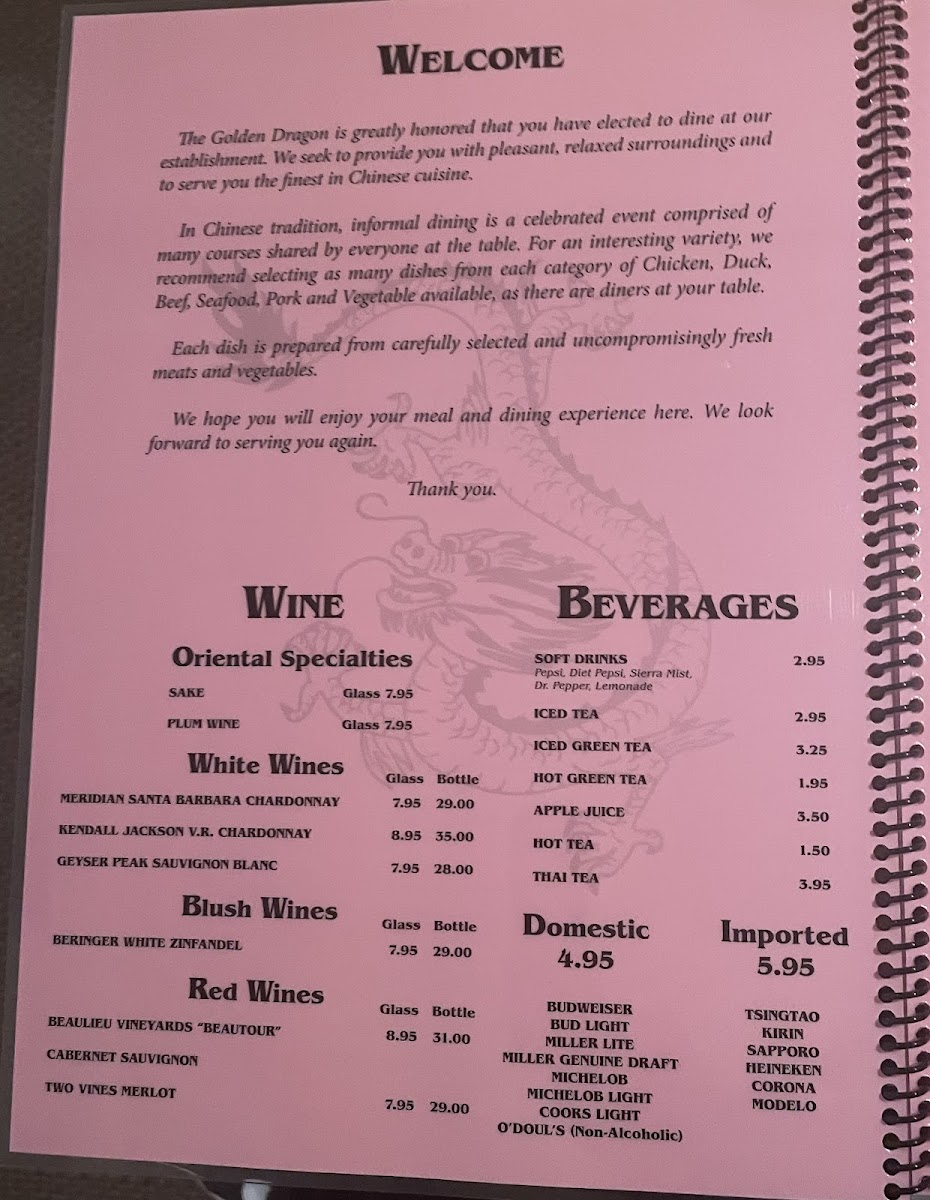 Menu Golden Dragon Chinese Restaurant-4