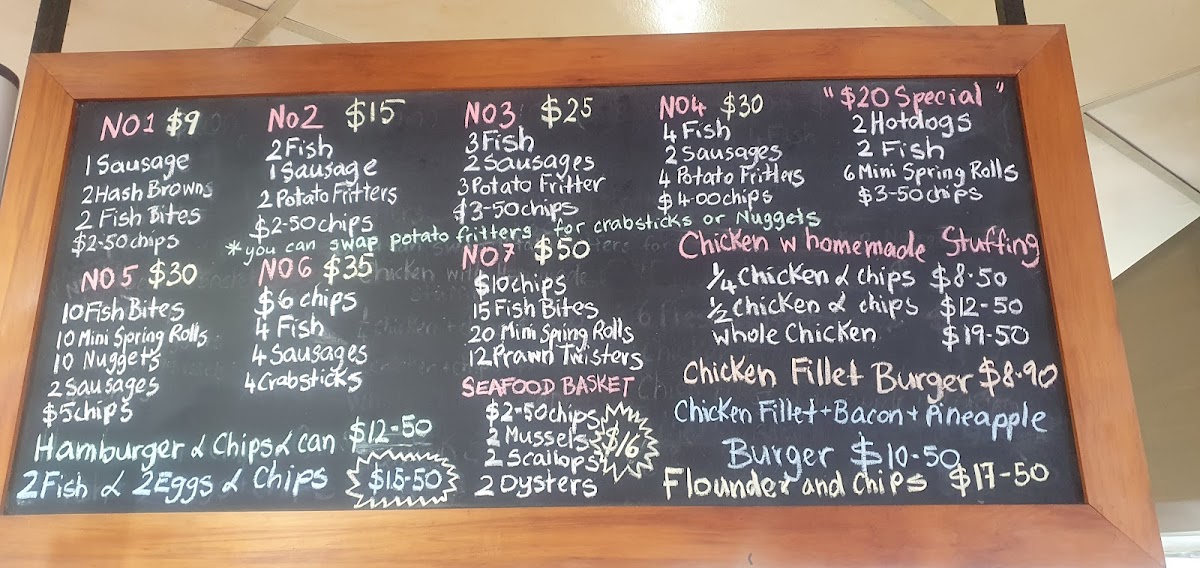 Menu Golden Kiwi Takeaways Taumarunui-2