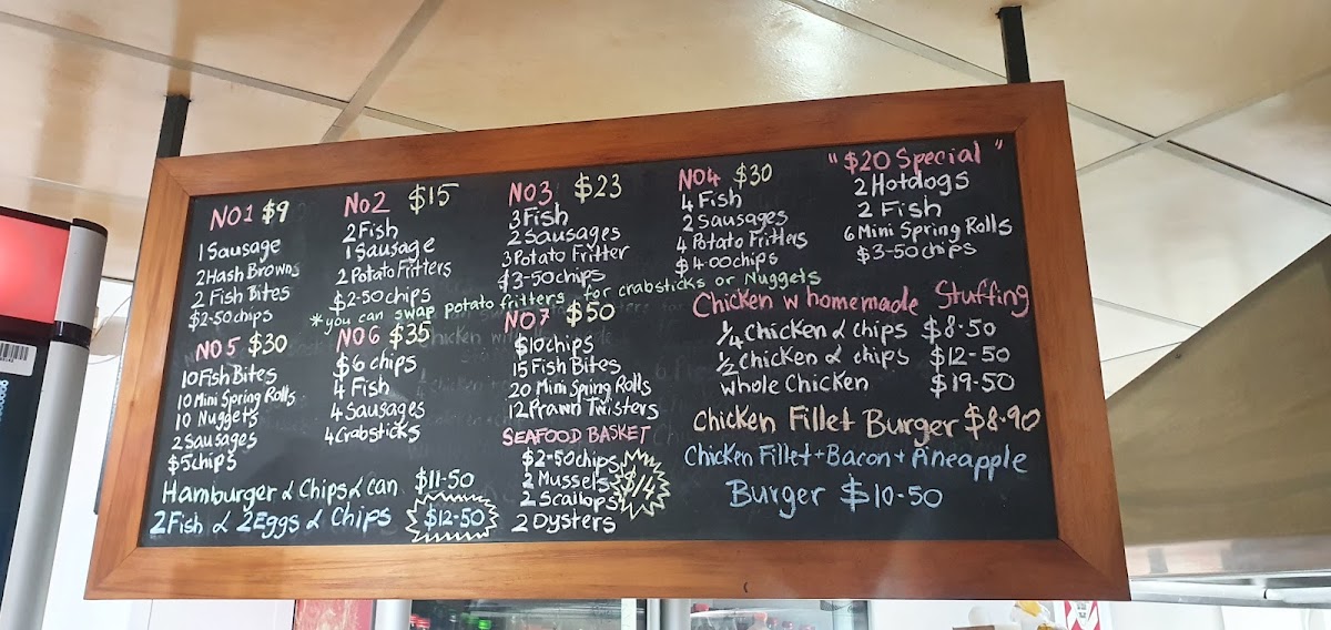 Menu Golden Kiwi Takeaways Taumarunui-3