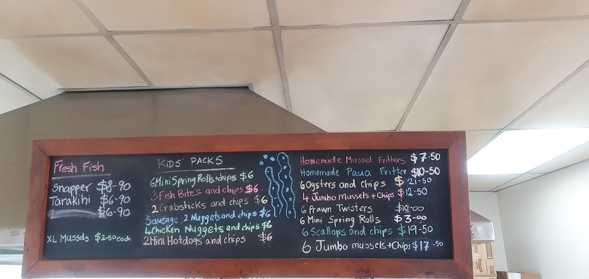 Menu Golden Kiwi Takeaways Taumarunui-5