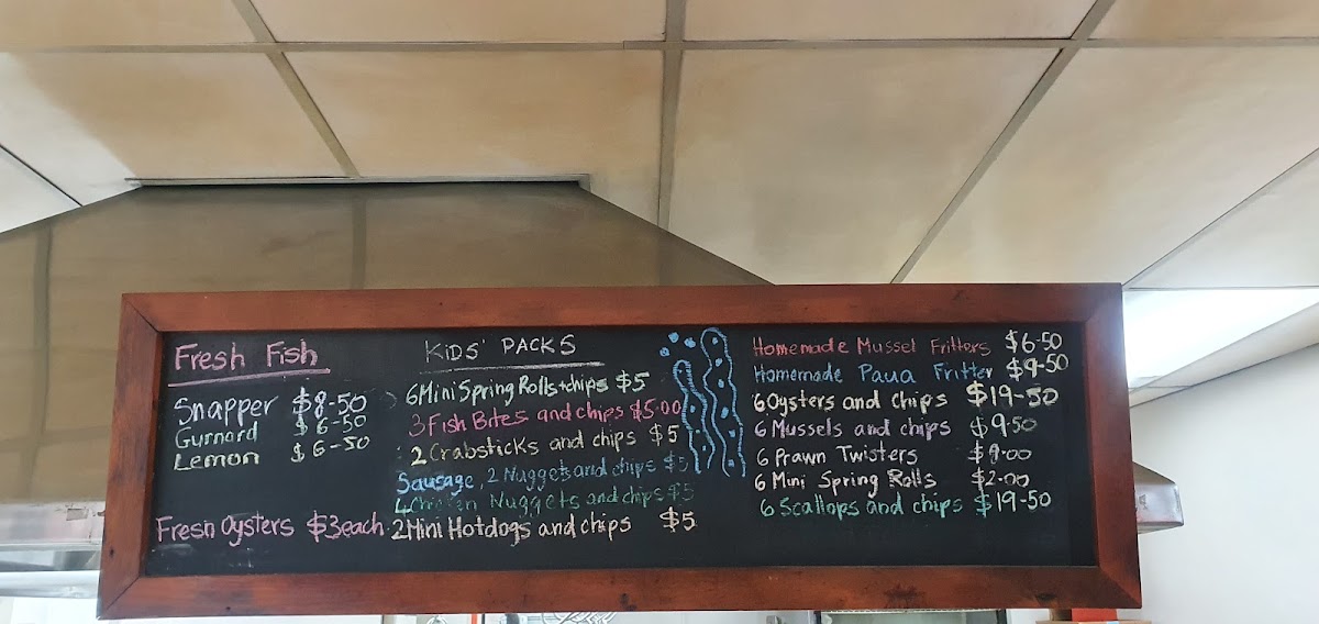 Menu Golden Kiwi Takeaways Taumarunui-6