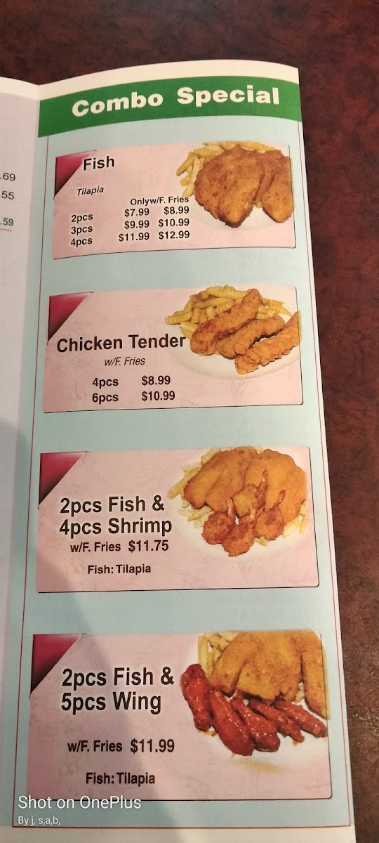 Menu Golden Palace Express-5