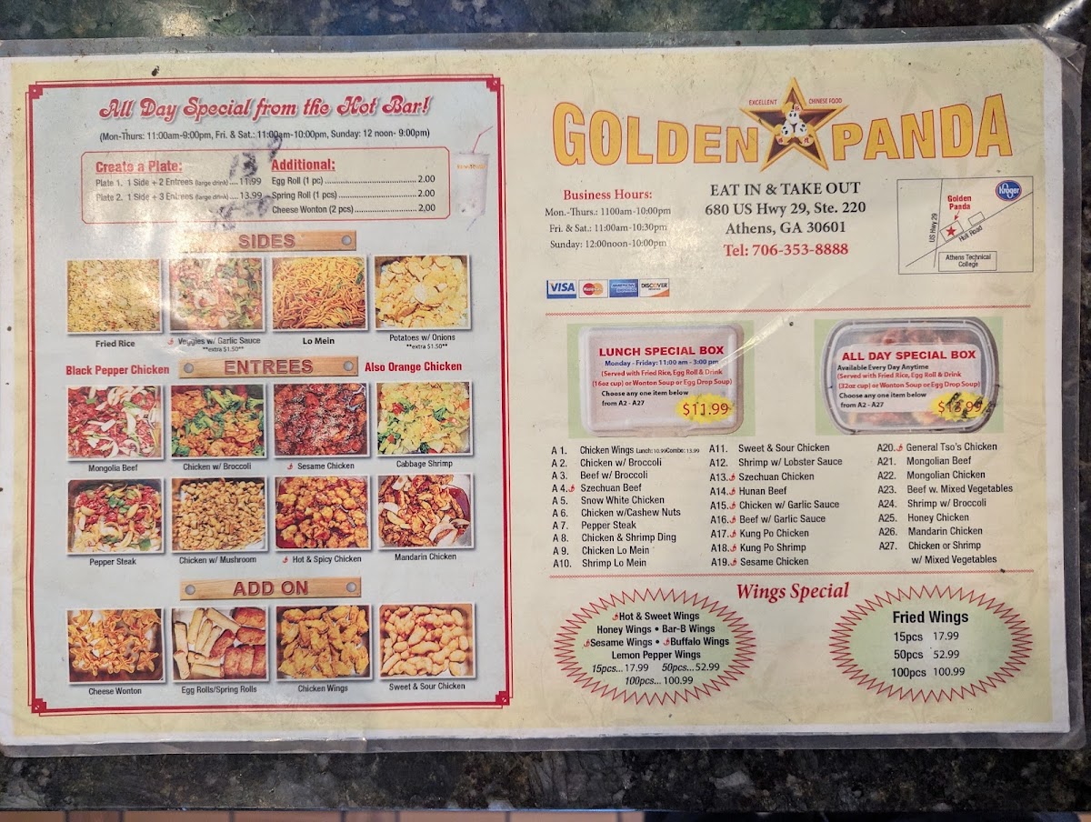 Menu Golden Panda-1